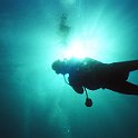 Diver Silhouette